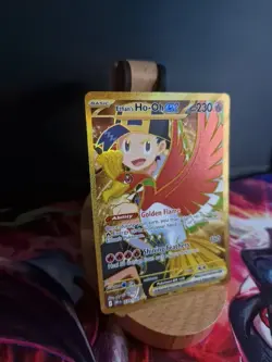 Pokemon TCG Ethans Ho-Oh Ex 239/182 S&V Destined Rivals Gold Hyper Rare NM - Image 3