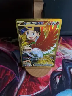 Pokemon TCG Ethans Ho-Oh Ex 239/182 S&V Destined Rivals Gold Hyper Rare NM - Image 5