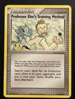 PROFESSOR ELM'S TRAINING METHOD - 79/101 - EX Dragon Frontiers - Pokemon - LP - Image 1