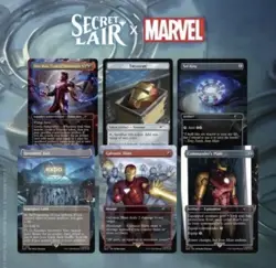 Secret Lair Drop: Secret Lair x Marvel's Iron Man - Rainbow Foil Edition - Image 1