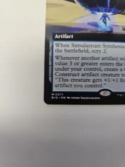 Simulacrum Synthesizer (Extended Art) Outlaws of Thunder Junction LP - Image 4