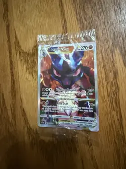 Pokemon TCG Lucario VSTAR SWSH291 Crown Zenith Promo Factory Sealed, Near Mint - Image 1