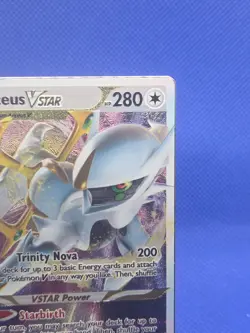 Pokemon Arceus VSTAR 123/172 Gamestop UPC Exclusive Metal Card NM - Image 4