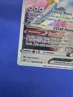Pokemon Arceus VSTAR 123/172 Gamestop UPC Exclusive Metal Card NM - Image 5