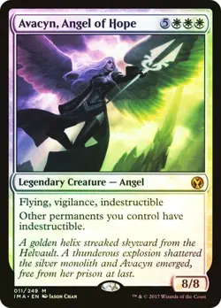 Avacyn, Angel of Hope *Foil* - IMA - NM - Magic The Gathering - MTG - Image 1