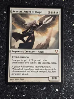 Magic the Gathering Avacyn, Angel of Hope Avacyn Restored 6/244 Mythic Nr Mint - Image 1