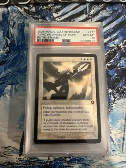 Magic: The Gathering Avacyn, Angel of Hope Retro Frame PSA 10 #477 - Image 1