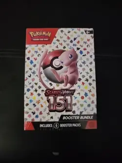 Pokemon Scarlet and Violet 151 Booster Bundle Factory Sealed Box - Image 1