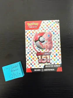 Pokemon Scarlet and Violet 151 Booster Bundle Factory Sealed Box - Image 1