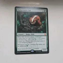 Badgermole Cub MTG Magic The Gathering Avatar (0167) NM - Image 1