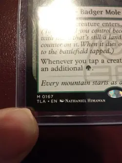 Badgermole Cub MTG Magic The Gathering Avatar (0167) NM - Image 3