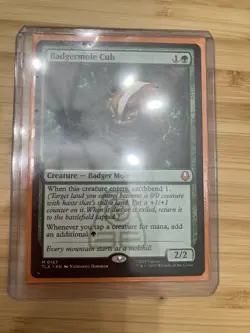 Badgermole Cub MTG Magic The Gathering Avatar (0167) NM - Image 2
