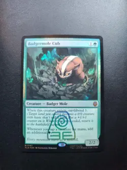 Badgermole Cub Foil MTG Magic The Gathering Avatar (0167) NM - Image 1