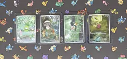 Pokemon TCG Black Bolt Illustration Rare Lot Of 4 Near Mint Set Sleeves Included - Image 3