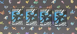 Pokemon TCG Black Bolt Illustration Rare Lot Of 4 Near Mint Set Sleeves Included - Image 4