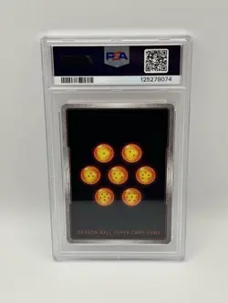 DBS Card Game Fusion World FB04-129 SON GOKU SECRET RARE-ALTERNATE ART - PSA 10 - Image 2