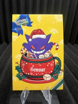 Gengar - Cracked Ice Holo - Christmas Card Database - Pokemon NM - Image 1