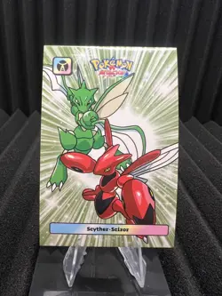 Scyther & Scizor - Card Database Cracked Ice Holo - Pokemon NM - Image 1