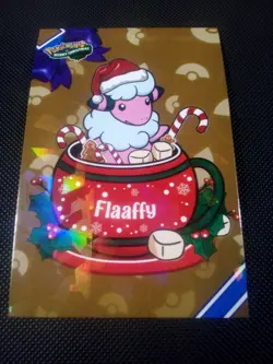 Pokemon 2024 Card Database Christmas Flaaffy Cracked Ice Holo Peru US Seller - Image 1