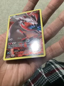 Pokemon Reshiram XY74 Full Art Black Star Promo Holo TCG Card 2015 MP - Image 5