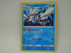 Primarina 67/214 SM - Lost Thunder NM Pokemon Card - Image 1
