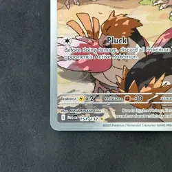 Spearow - 151/132 - Illustration Rare - Mega Evolution - NM/M - Pokemon TCG Card - Image 3