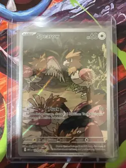 Spearow - 151/132 - Illustration Rare - Mega Evolution - NM/M - Pokemon TCG Card - Image 3