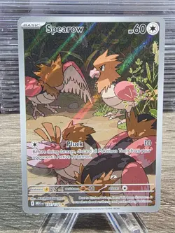 Pokemon Card Spearow - Illustration Rare ME01: Mega Evolution 151/132 NM - Image 1