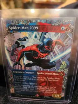 Magic The Gathering Spider-Man Legendary Creature Spider-Man 2099 #R0216 - Image 1