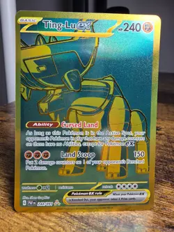 Ting-Lu ex 244/091 Paldean Fates Hyper Rare Pokemon Card - Image 1