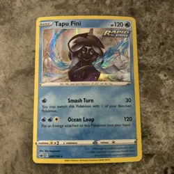 Pokemon Chilling Reign Tapu Fini Rare Reverse Holo 040/198 - Image 1