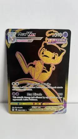 Mew VMAX TG30/TG30 Gold Secret Rare Pokemon TCG Lost Origin Trainer Gallery Holo - Image 1
