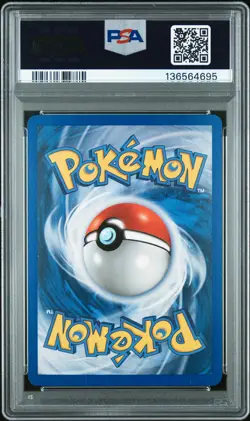 2002 POKEMON LEGENDARY COLLECTION #68 BULBASAUR-REVERSE FOIL PSA 8 - Image 2