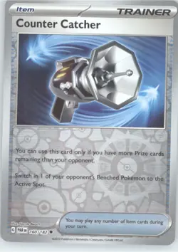 Counter Catcher Reverse Holo Pokemon tcg SV04: Paradox Rift #160/182 - Image 1