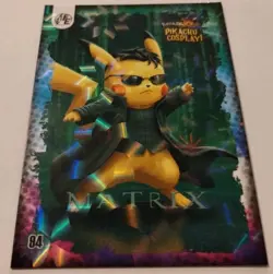 Pikachu Cosplay! MATRIX #84 Pokemon Sunburst Holo - Image 2