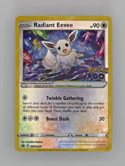 Pokemon Radiant Eevee SWSH230 - Black Star Promo - Near Mint - Holo - Image 1