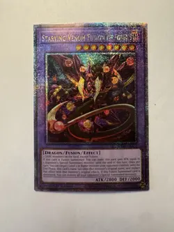 Starving Venom Fusion Dragon QCR RA04-EN272 YUGIOH! Stampede NEAR MINT - Image 1