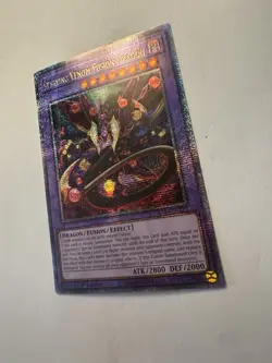 Starving Venom Fusion Dragon QCR RA04-EN272 YUGIOH! Stampede NEAR MINT - Image 2