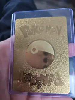 Omneon GX Gold Foil Fan Art Vinyl Textured Collector Pokemon Card - Image 2