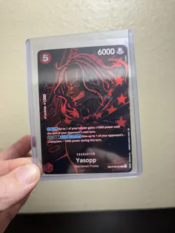 One Piece TCG OP12 Legacy of the Master OP09-013 SP Yasopp ENGLISH - Image 3