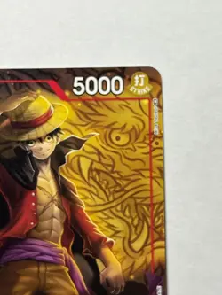 Monkey.D.Luffy P-007 PROMO Tournament Pack Vol. 1 One Piece English - Image 3