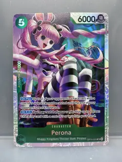 Perona OP14-033 SR | NM | The Azure Sea's Seven | One Piece TCG | English - Image 1