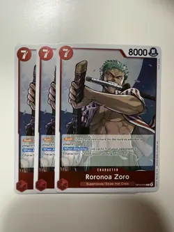OP14-015 - 3x Roronoa Zoro (R) - One Piece TCG - English - Image 1