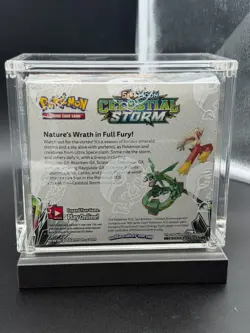 2018 Pokemon Sun & Moon Celestial Storm Factory Sealed Booster Box W/ Acrylic - Image 3