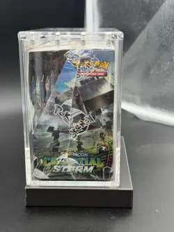 2018 Pokemon Sun & Moon Celestial Storm Factory Sealed Booster Box W/ Acrylic - Image 4