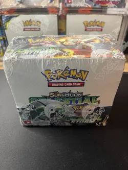 2018 Pokemon Sun & Moon Celestial Storm Factory Sealed Booster Box W/ Acrylic - Image 2