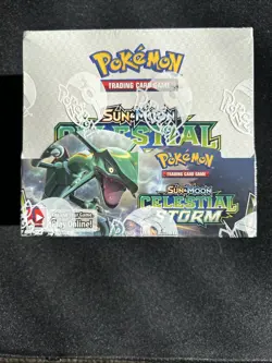 2018 Pokemon Sun & Moon Celestial Storm Factory Sealed Booster Box English Mint - Image 1