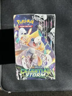 2018 Pokemon Sun & Moon Celestial Storm Factory Sealed Booster Box English Mint - Image 3