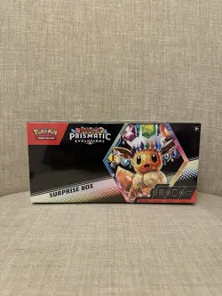 Pokemon TCG Scarlet & Violet Prismatic Evolutions Surprise Box Factory Sealed - Image 1