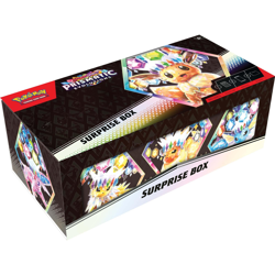 Pokemon TCG Scarlet & Violet Prismatic Evolutions Surprise Box SEALED - Image 1